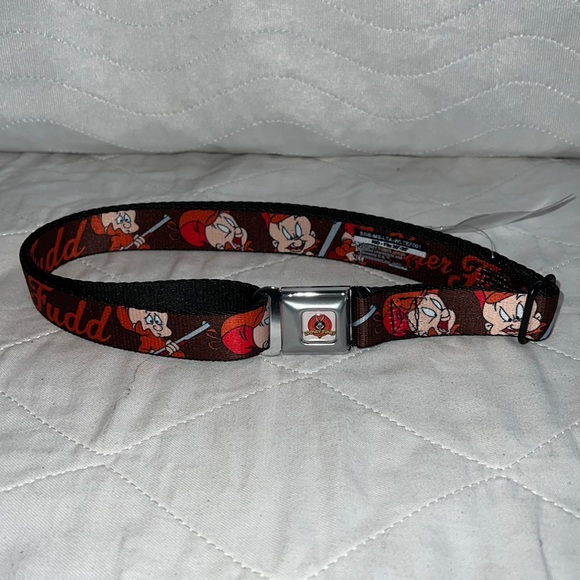Buckle Down Kids Elmer Fudd Seatbelt Belt NWT - Picture 4 of 8